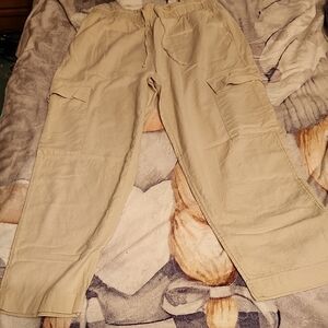 Time and Tru Men's Light Tan Cargo Pants